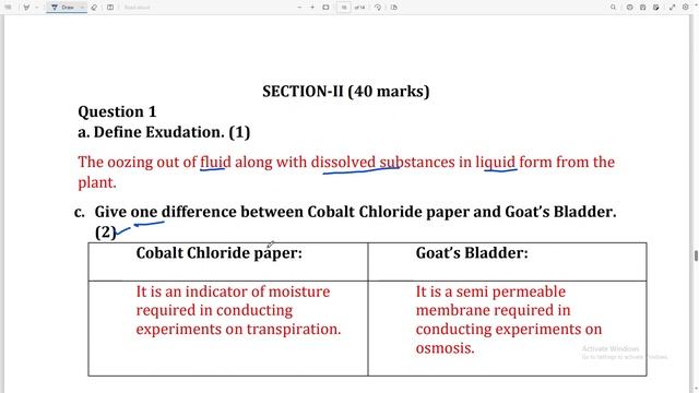 ICSE 10, ANSWER SCHEME, || 🔴 LAST MOMENT REVISION 🔴|| FIRST ROUND TEST-2023-2024