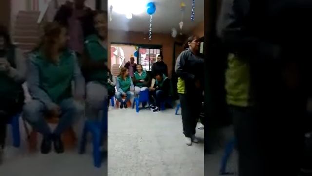 Celebrando la llegada de mi nieto oscar fabian