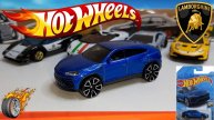 Custom Hot Wheels 17 Lamborghini Urus HW Factory Fresh 4/10