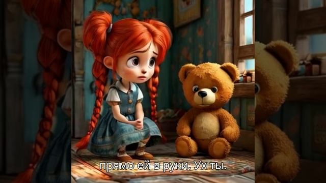 Арика и  Хранитель Потерянных Вещей.   Глава 2 Грустный медвежонок