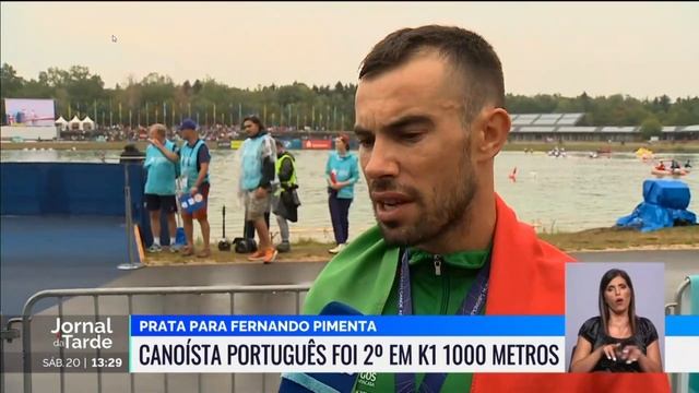 Fernando Pimenta prata k1 1000 metros em Munique