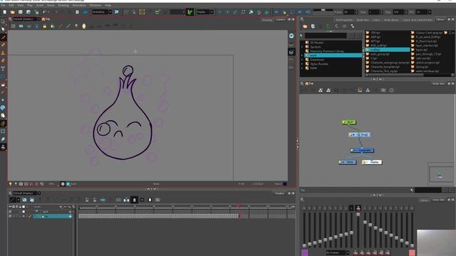 OnionSkin  Straight Ahead Animation Challenge!!