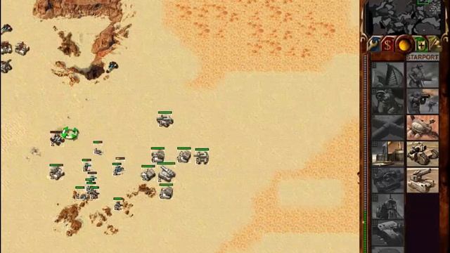 Perennie(H, 2*) vs Chouaib(A, 1*) 20160513, Dune 2000 1v1