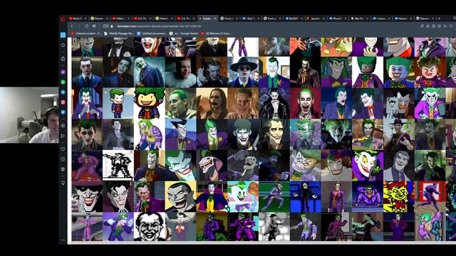 Ranking every joker