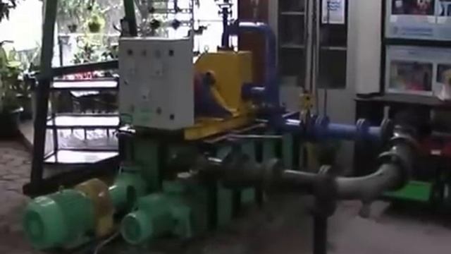 Pelton HeksaHydro® Turbine NTUA-140 series (Ballast load bench test)