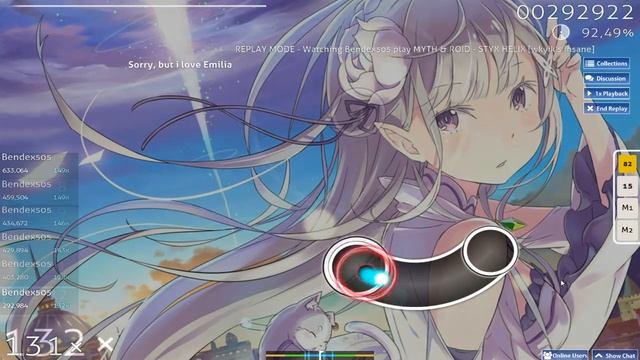 [Osu!] MYTH&ROID - STYX HELIX [wkiyk's Insane] 3,67 Stars [A]