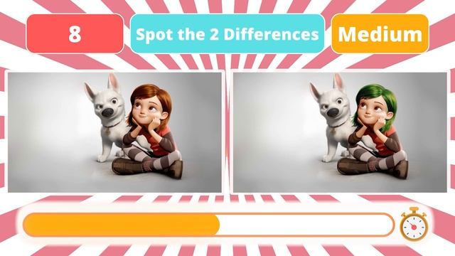 Bolt Movie Edition - Can You Find The Differences Game!