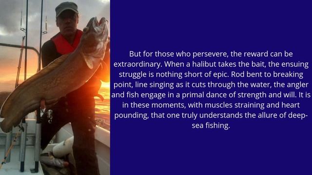 Deep Sea Fishing in Norway - Astafjord Adventure - Halibut