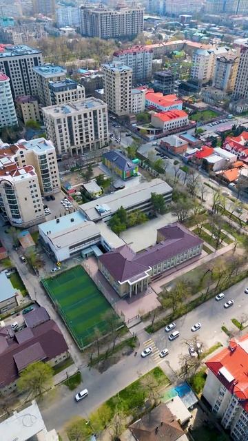школа лицей 28 2024 #кыргызстан #бишкек #аэросъемка