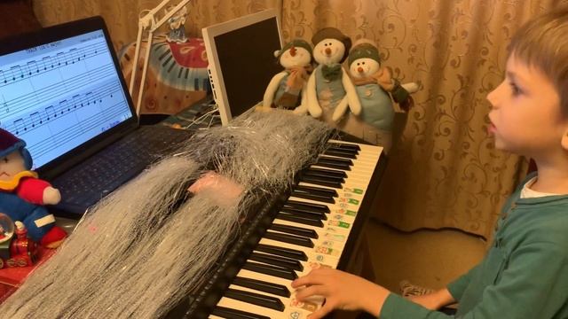 SOFT MOZART Winter Recital 2019-2020 Vasya (6). "Поезд" наизусть лев р с сольф