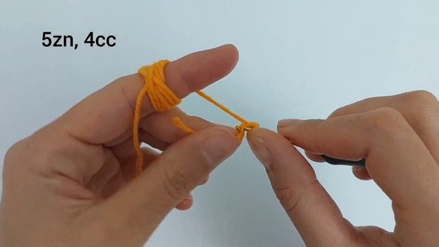 Örgü Nergis Çiçeği Yapımı / Kolay Nergis Yapımı/ Knitted Daffodil Flower /Amigurumi Çiçek /