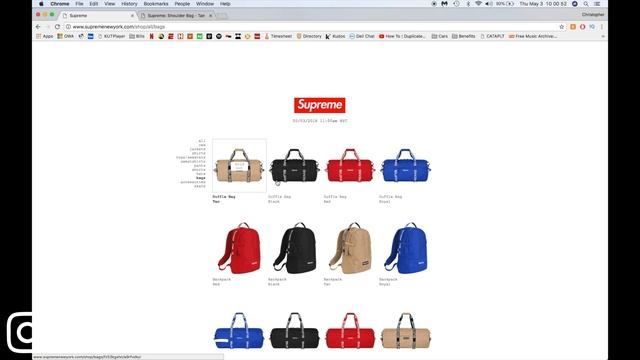 LIVE COP: SUPREME WEEK 11-JARS, LEE SKATEBOARD, SHOULDER BAG JACKET?!