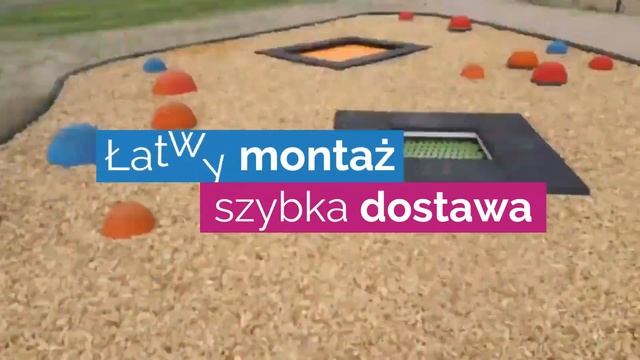 Trampoliny Ziemne na plac zabaw - producent trampolin Jumpo