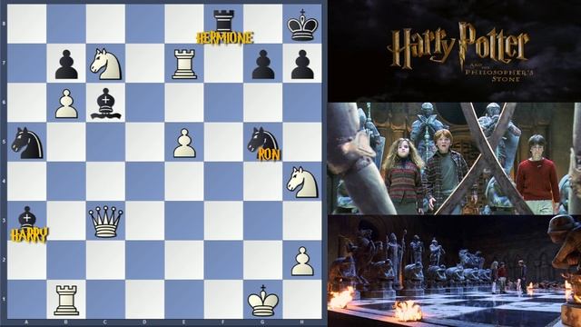 The Puzzle Behind The Harry Potter Wizard Chess Scene