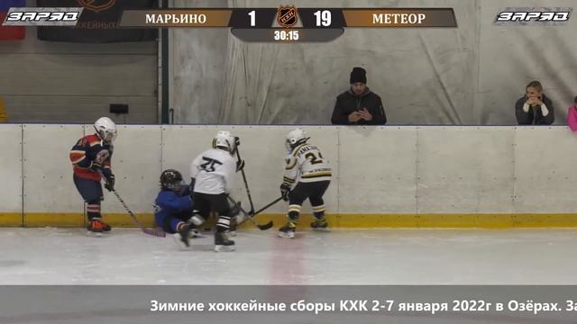 2014 Чемпионат Москвы КХК /ХК МЕТЕОР ЖУКОВСКИЙ-2/ - /ХК МАРЬИНО-2/
