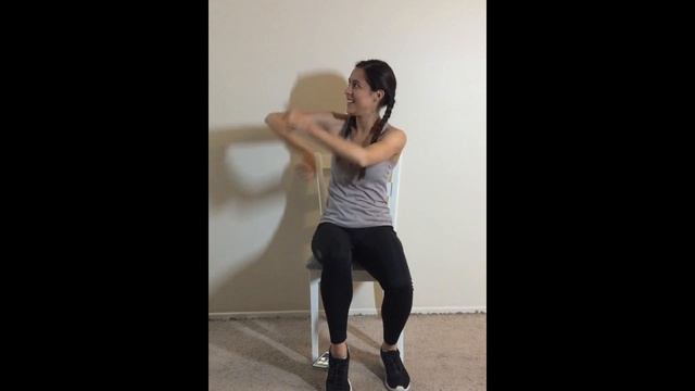 Chair Zumba Waka Waka