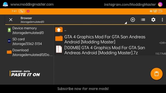 [100MB] GTA 4 Graphics Mod For GTA San Andreas Android | Modding Master