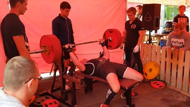 21 Эдуард Савельев Жим 2 подход