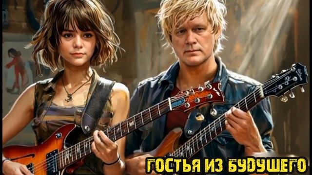 "Гостья из будущего". Тема из фильма в рок-обработке. Алиса Селезнёва и Донбасский гитарист.