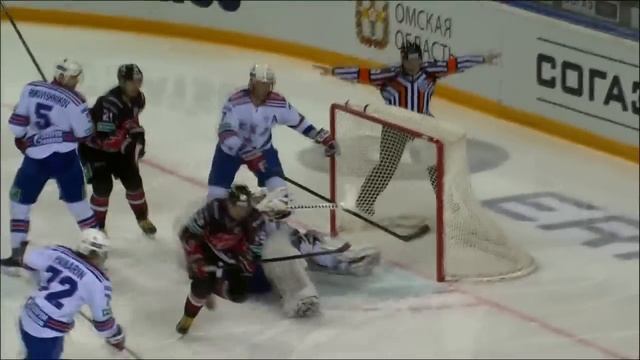 SKA @ Avangard 02/03/2015 Highlights / Авангард - СКА 2:3