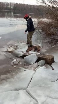 на реке 🌊