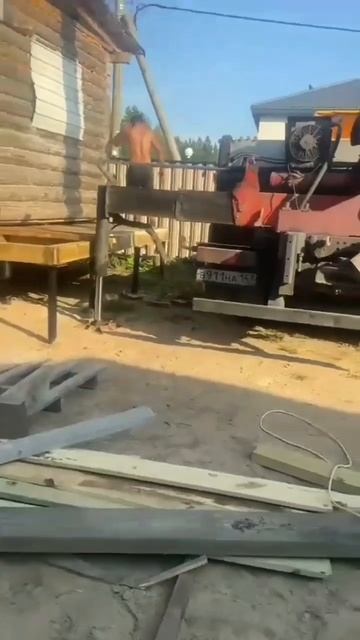 Перенос дома на другое место