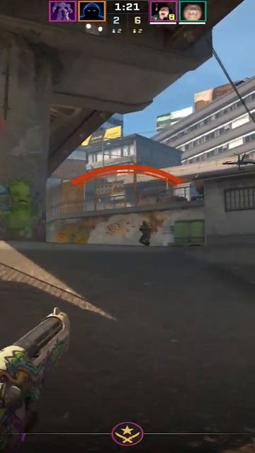 ⚡ЭТО МАТЕРИК - Counter-Strike 2 #alesantossops #shorts #монтаж #cs2