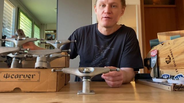 Carver skate trucks review - a collectors guide