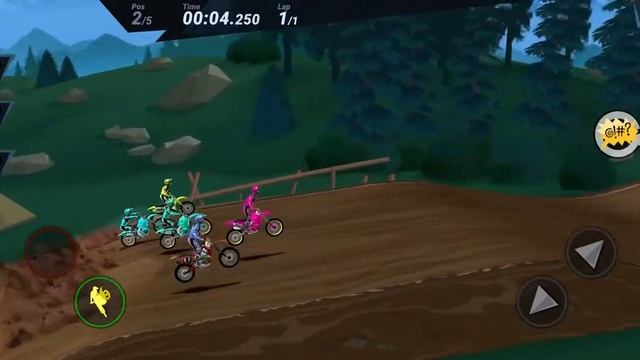 Mad Skills Motocross 3 - gameplay walkthrough- part 2-( iOS, Android)#gameworld