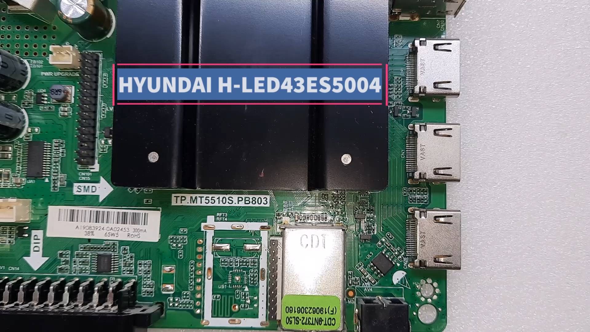 Доработка блока на телевизоре Hyundai H-led43es5004