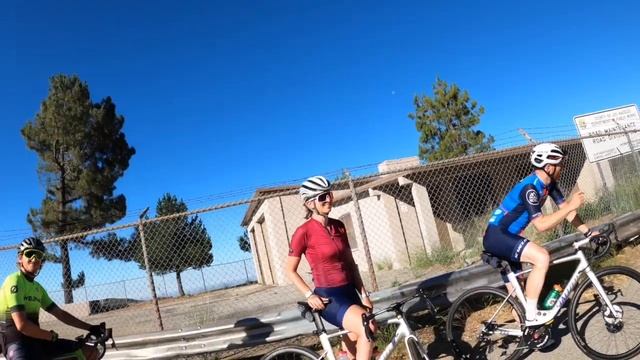 Triathlon Bike Ride Training at Mt.Baldy Climbing