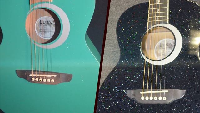 Luna Aurora Borealis Guitar: Stunning Looks, Celestial Sounds