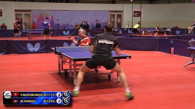 3.NOZDRUNOV - IVANOV #RUSSIAN #Championships #tabletennis #настольныйтеннис