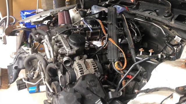 N52 to N54 swapped BMW E91