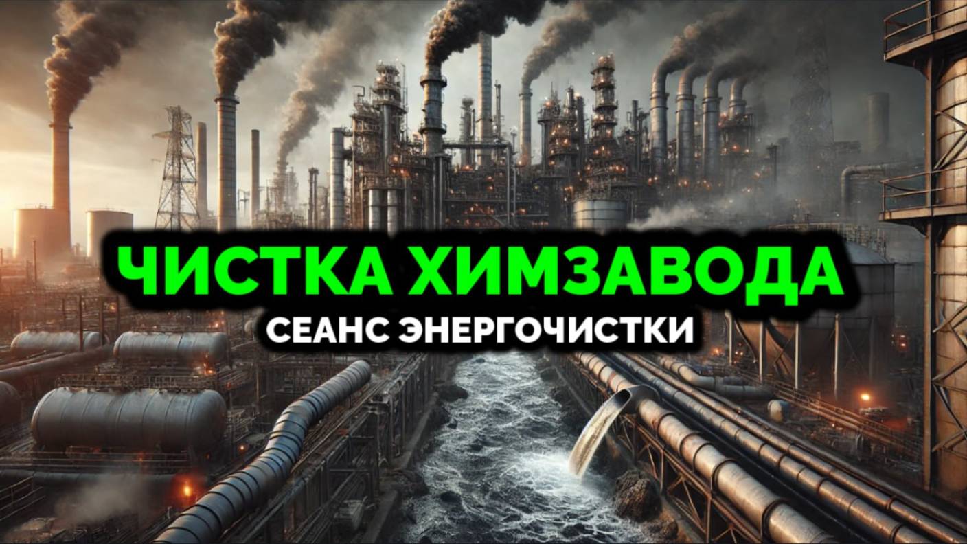 ЧИСТКА ХИМЗАВОДА:🏭 СЕАНС ЭНЕРОГОЧИСТКИ