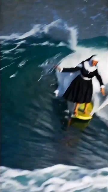 Монашки отжигают 🫢😅