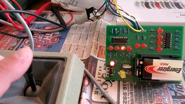 CoCo joystick tester prototype
