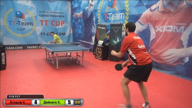 Игра за 3 место. Егоров К. - Дейнега К.. 25 октября 2016 TT Cup