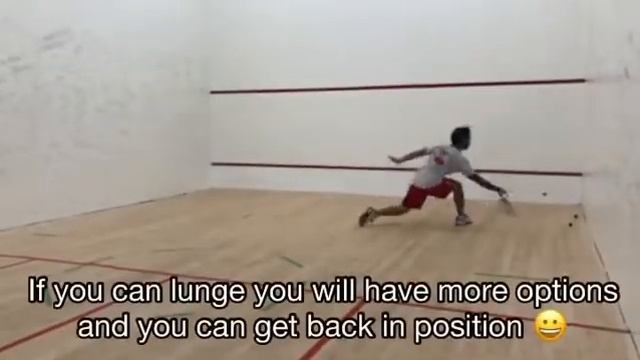 Serious Squash: Lunging & Squash