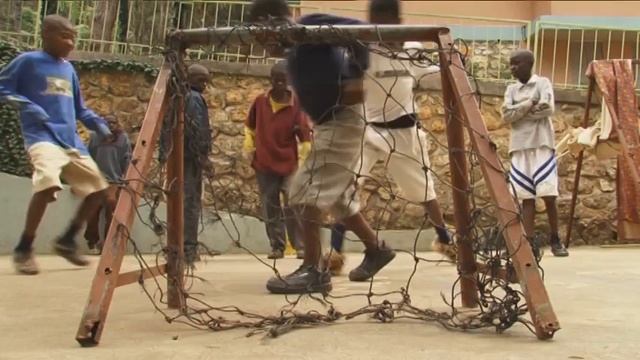 Haiti - Football Team in an orphanage