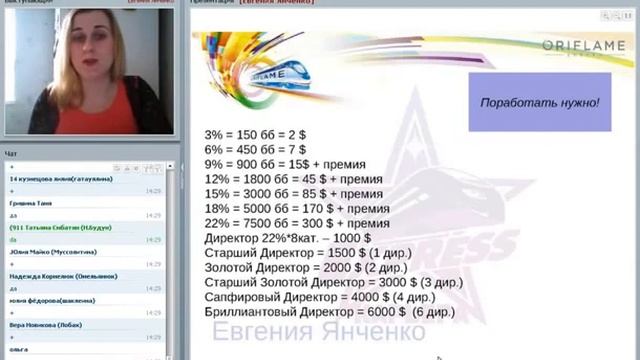 Моя жизнь с командой Экспресс Карьера   Старший Золотой Директор Евгения Янченко