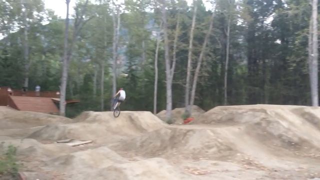 Millennium bike park.
