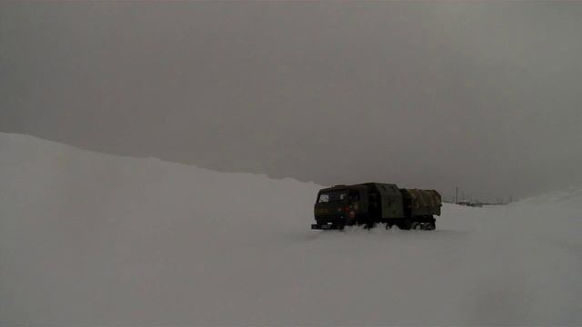 Камаз - 6530 по снегу выезд  09.03.2025 г.