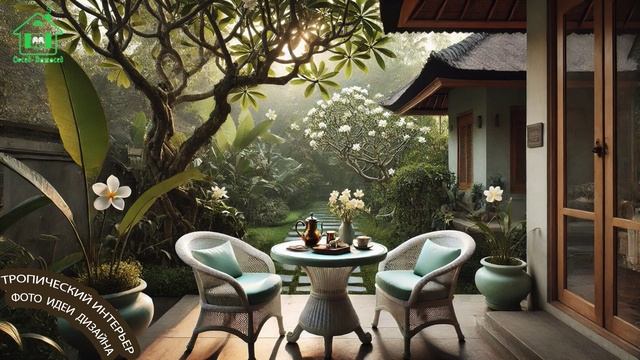Тропический интерьер фото идеи для вдохновения 🌴🛋️🏝️ (4)