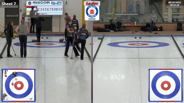 Corryn Brown vs. Claire Booth - Draw 2 - Sheet 7 - Curling Stadium Alberta Curling Series