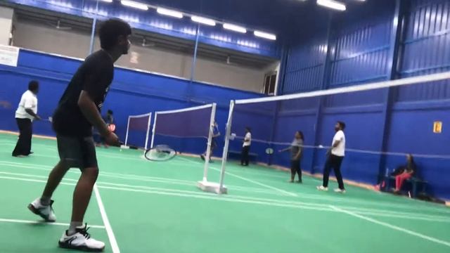 Badminton by newton players ever green team
