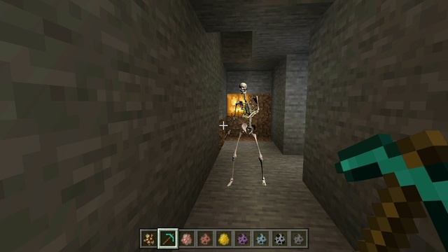 Dancing Skeleton Cave. Minecraft