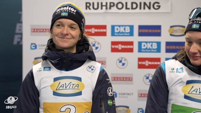 World Cup 23/24 Ruhpolding: Women Relay Interviews