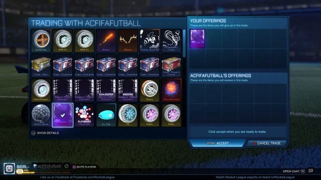 Trading Lobby|Giveaway every 10 Subs|Rocket league Trading and Games