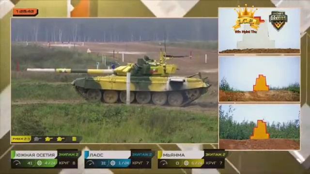 Day 4 (Semi-Final) (Tank Biathlon - 2021) Myanmar